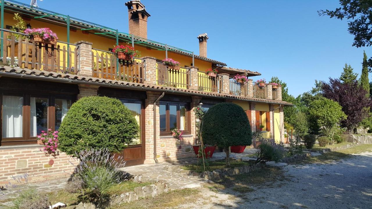 Agriturismo Countryhouse Le Giare 古比奥 外观 照片